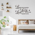 thumbnail image 5 of Adhesivos de pared motivacionales Vhermosa citas familiares, 5 of 5