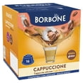 thumbnail image 3 of Caffe Borbone Cappuccino Dolce Gusto Compatible Capsules, 16 pods per pack, British Import (Pack of 3), 3 of 3