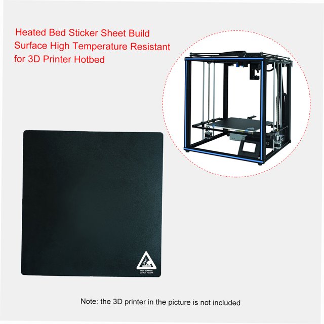 TRONXY Hotbed Sticker,* 255mm/10.0 * Heated Bed Sticker * 10.0in 3d 255mm/10.0 * 10.0in 255 * 255mm/10.0 Sheet Build Temperature Resistant 255 * 3d Printer Build Temperature Resistant Mewmewcat