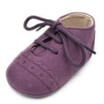 thumbnail image 4 of URMAGIC Infant Baby Girls Boys Matte PU Leather Moccasins Soft Sole Flats Shoes, 4 of 7