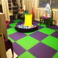 thumbnail image 4 of Greatmats Foam Kids and Gym Mats Premium 5/8 Inch x 2x2 Ft. Black Case of 15, 4 of 20
