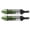 Green, variant on NFTIGB 2Pcs Front Rear Aluminum Alloy Shock Absorbers for JLB 1/10 RC Car Truck Series, Replacement Parts (Silver)