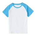 thumbnail image 2 of Kaemgyyd Cotton T-Shirts for Children Breathable Short Sleeves Crew Neck Tees Casual Sport Running Summer Top for Boys Girls, 2 of 7