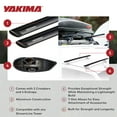 thumbnail image 4 of YAKIMA Small Aluminum JetStream Aerodynamic Roof Rack Crossbars, Set of 2, 4 of 11