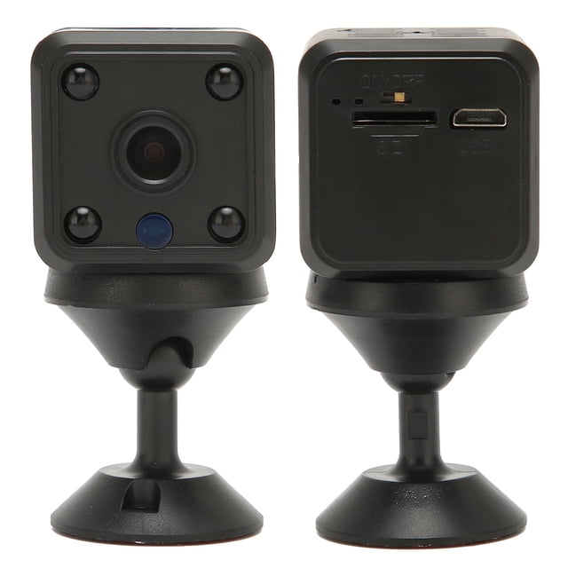 Mini Cámara Inalámbrica HD 1080P, Detección De Movimiento, Visión Nocturna, WiFi, Cámara De Seguridad Con Base Giratoria Magnética Para El Hogar