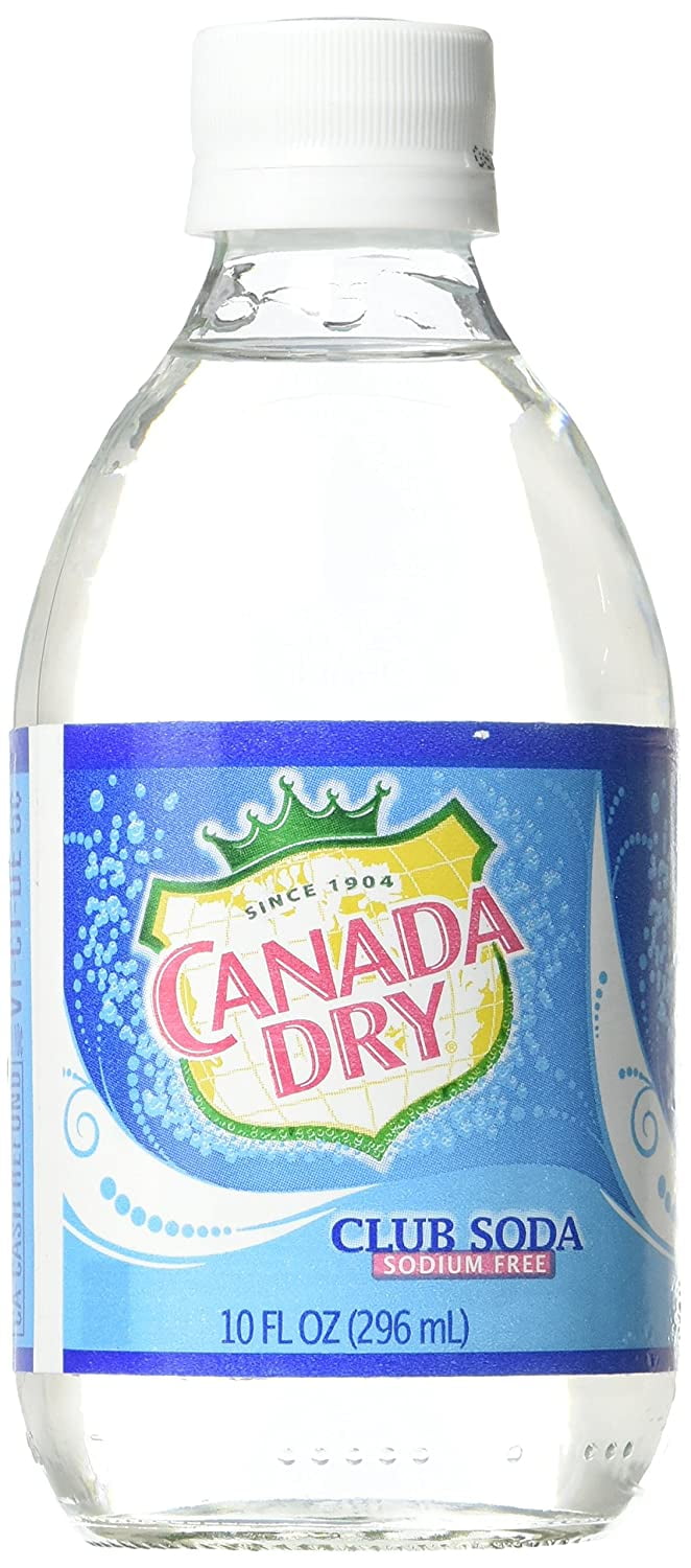 Canada Dry Club Soda Bottles, 10 Ounce 6 Pack, Deliciously Unique