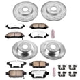 thumbnail image 3 of PowerStop Front and Rear Z36 Truck & Tow Carbon-Fiber Ceramic Brake Pad and Drilled and Slotted Rotor Kit Fits: ACURA Select Models K5856-36, 3 of 9