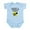 Sky Blue, variant on CafePress - Daddys Badminton Star Body Suit - Baby Light Bodysuit, Size Newborn - 24 Months