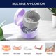 thumbnail image 2 of Regalo para mujer, caja para prótesis dentales nocturnas, estuche para prótesis dentales con tapa, estuche para prótesis dentales con cesta de enjuague extraíble, caja para aparatos, 2 of 5