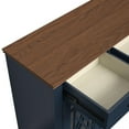 thumbnail image 5 of LIVILAND 55" Vintage Style Buffet Sideboard Cabinet w/ Drawers - Navy, 5 of 8