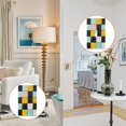 thumbnail image 4 of Yayeee Toggle Light Switch Wall Plate 1-Gang 4.5"x2.7" Home Decorative Outlet Cover, Yellow Checkered Pattern, 4 of 7