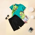 thumbnail image 2 of Fsqjgq Baby Boy Clothes 18-24 Months Child Outfits Toddler Baby Boys Summer Clothes Short Sleeve Dinosaur Prints T Shirt Tops Shorts Child Kids 2PC Set Outfits Clothes Boys Fall Clothes Pajama, 2 of 4