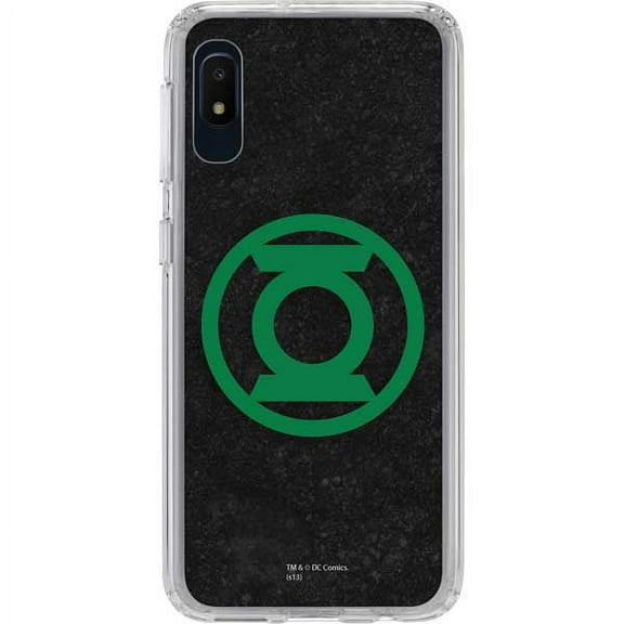 Skinit DC Comics Green Lantern Logo Black Galaxy A10e Clear Case