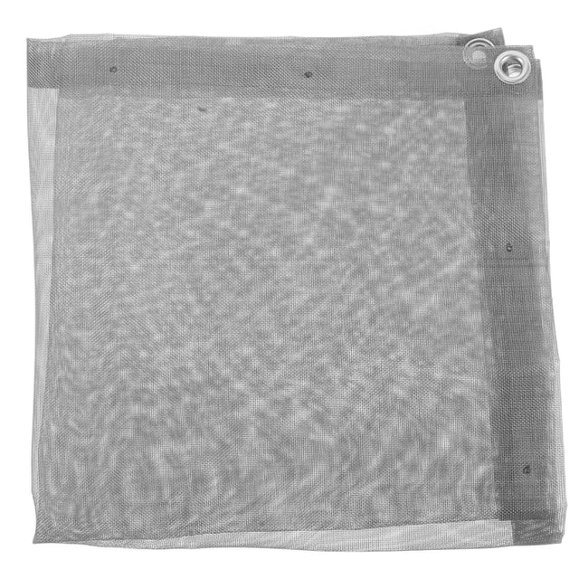LOLIPPYY 1Set Portable Charcoal Grill Outdoor Mesh Screen Made Of Stainless Steel For Barbecue Cooking Grey