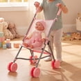 thumbnail image 2 of My Sweet Love Fold-Up Doll Stroller, Pink and White, 2 of 6