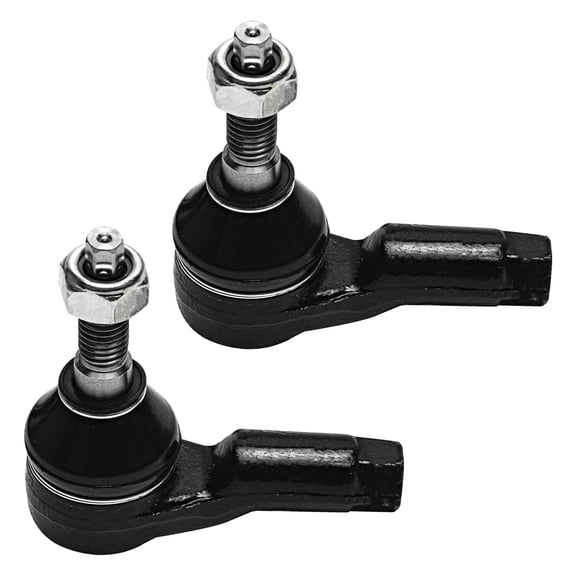 Detroit Axle - Front Outer Tie Rods Assembly Replacement for 2012 2013 2014 2015 2016 2017 2018 2019 2020 Chevrolet Sonic - 2pc Set