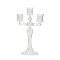 thumbnail image 3 of Taper Candle Holder Candelabrum Decors Glass Candlestick Dinner Candle Stand for Clear, 3 of 9