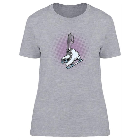 Women Ice Skates T-Shirt Women -Image by Shutterstock, Female Small