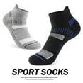 thumbnail image 4 of Compression Socks for Unisex Men and Women , Ankle Soft Moisture-Wicking Socks , Athletic Cushioned Low Cut Running Socks for a Secure Fit - 6 Pairs, 4 of 8