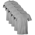thumbnail image 2 of Howitzer Men's T-shirt Standard Basic Packs Heather Grey, 2 of 8