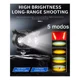 thumbnail image 3 of Par Faros De Lupa Led Luz De Moto Auto 5 Modos De Luz Color, 3 of 8