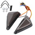 thumbnail image 2 of LED Motorcycle Turn Signal Light,2Pcs Universal L Shape LED Indicator Light LED Triangular Signal Light Dependable Performance, 2 of 14