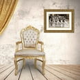 thumbnail image 3 of E Sports Presse 32x23 Gold Ornate Wood Framed with Double Matting Museum Art Print Titled - Smokers, 3 of 4