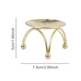 thumbnail image 4 of Wosthever Candelabro de Metal, candelabro de pilar de placa de Metal, velas de candelabro de estilo Simple nórdico novativo, regalo, fiesta en Iluminación novedosa, 4 of 6
