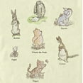 thumbnail image 2 of Men's Winnie the Pooh Storybook Character Posters Graphic Tee Beige 3X Large, 2 of 4