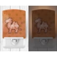 thumbnail image 2 of Caroline's Treasures BB7393CNL Polkadot Camel Watercolor Ceramic Night Light, 6x4x3", multicolor, 2 of 2