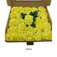 thumbnail image 2 of Billuyoard Flores artificiales elegantes de la durabilidad duradera para el mantenimiento bajo ancho de las rosas del ramo de la decoración Decoración amarillo, 2 of 6