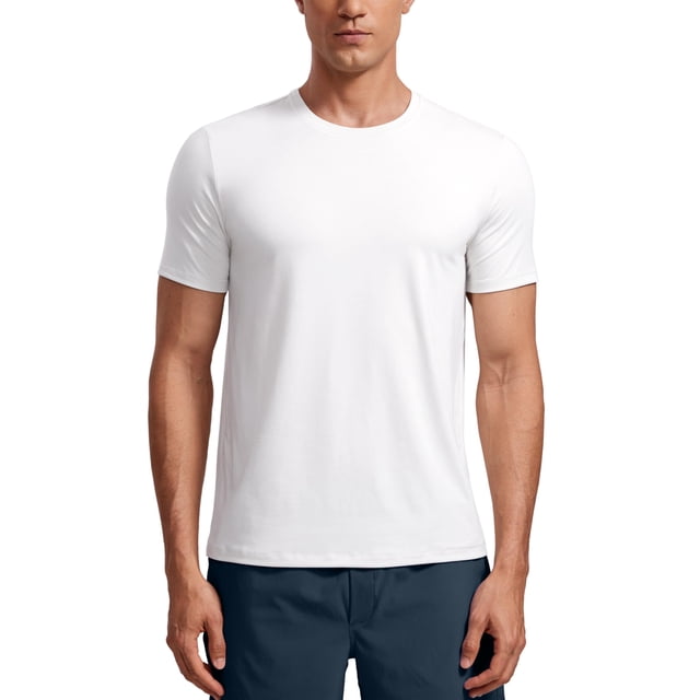 Remera CRZ YOGA Secado Rápido Clásica Blanca 2XL