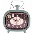 thumbnail image 1 of LA Crosse Technology 244292 Green Metal Decor Analog Wall Clock, 1 of 2