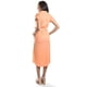 thumbnail image 3 of Vestido camisero de lino Roman Fashion / Juvenil, 2107 (Coral) naranja claro M, 3 of 5