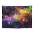 thumbnail image 5 of Nawypu Outer Space Tapestry Wall Hanging, Universe Nebula Galaxy with Rainbow Colors Aesthetic Tapestries Poster Art for Home Decorations Dorm Decor Living Room Bedroom, Trippy Planets Wall Carpet, 5 of 6