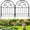 Black-2, variant on Decorative Garden Fence , 10 Pack Rustproof Metal No Dig Fence Animal Barrier for Dog, Arched Flower Bed Edging Ornamental Wire Border Panel Fencing for Yard Patio Outdoor Decor