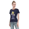 thumbnail image 4 of Women's Basic Short Sleeve T-Shirt Super Saiyan, 4 of 6