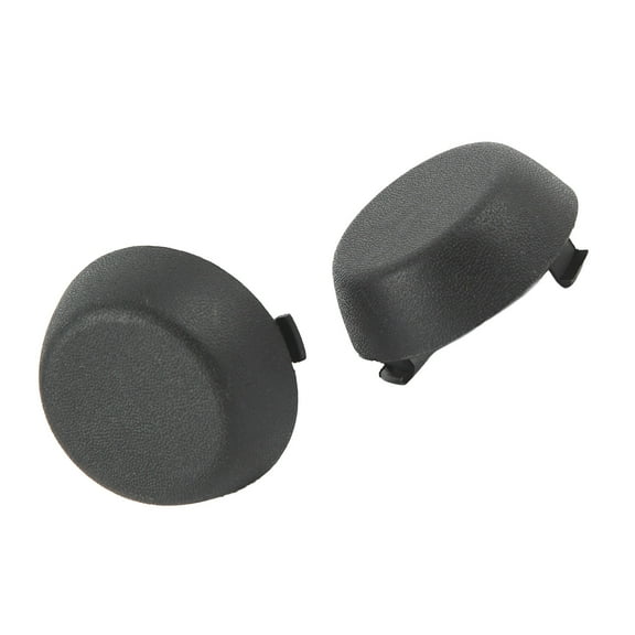 2PCS Rear Bumper Dome Caps PT228 34000 BK ABS Black Replacement for Tacoma 2005‑2015