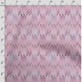 thumbnail image 4 of Soimoi Geometrical Printed, Poly Canvas Fabric, Decor Sewing Fabric by The Yard 56 Inch Wide,Decorative Fabric for Curtains Tote Bags, Light Pink, 4 of 6