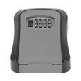 thumbnail image 1 of Key Lock Box, Wall Mount 4 Digits Combination Lockbox 5 Key Large Capacity Waterproof Key Storage Security Password Lockbox Oudside Portable Small Key Hider For House Key, 1 of 8