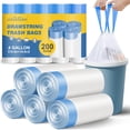 thumbnail image 1 of Bolsas de basura Charmount, 15 litros, 200 unidades, con cordón, 2-4 galones, 1 of 6