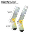 thumbnail image 2 of Rocae Pikmin Chaussettes de compression Décontractées pour Femmes Hommes Bas Contrastés, 2 of 6