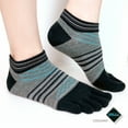 thumbnail image 2 of DKGP-Unisex COOLMAX Colorful Sporting Ankle Socks (3 Pairs), 2 of 2
