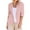 Pink, variant on Linen Suit Jackets Women Casual 3/4 Stretchy Ruched Sleeve Lightweight Work Office Jacket with Pockets Ladies Down Vest
