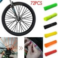 thumbnail image 1 of Couvre-rayons de Bicyclette, 72 Pcs Garniture de Roue Colorée, Enveloppes Décoratives pour Rayons de Vélo de Route, Accessoires de Roue, Équipement de Cyclisme, Ornements de Jante de Bicyclette, Déco de Vélo pour Passionnés, PENDANE, Noir, 1 of 8