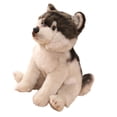 thumbnail image 4 of Figuras de animales de peluche, muñeco de peluche de cachorro, escultura de perro de peluche suave para dormitorio, coche, sofá, adorno para el hogar, 4 of 10