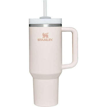 Stanley Quencher H2.0 FlowState Stainless Steel Vacuum Insulated Tumbler, 40 oz, Rose Quartz