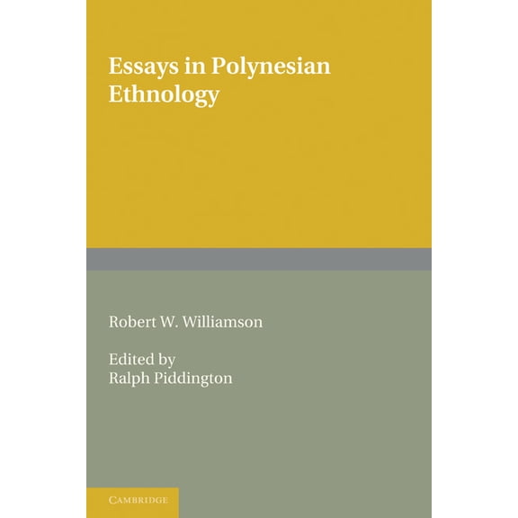 Essays in Polynesian Ethnology, (Paperback)