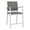 Gray, variant on Newport Reception Waiting Room Healthcare 24.5" Hip Chair / Silver Steel / Blue