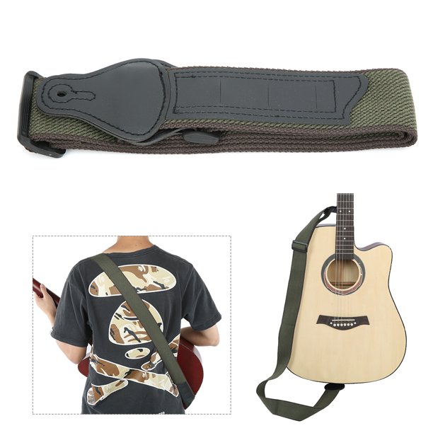 Strap Guitar Electric Acoustic - Mgaxyff Guitar Strap Guitar Strap Belt Guitar Strap Acoustic Electric Bass Ukulele Belt Adjustable Widen Pu Leather 3 Picks Walmart Com Walmart Com